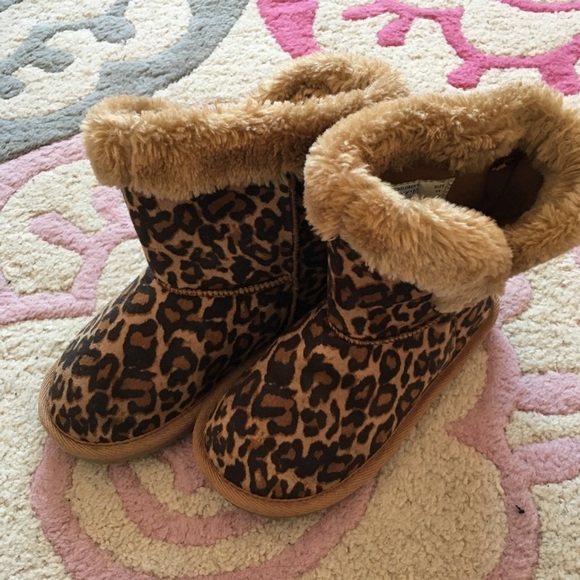 The Children's Place Other - Leopard children's boots